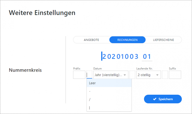 Richtige Rechnungsnummer Eindeutige Und Fortlaufende Nummer