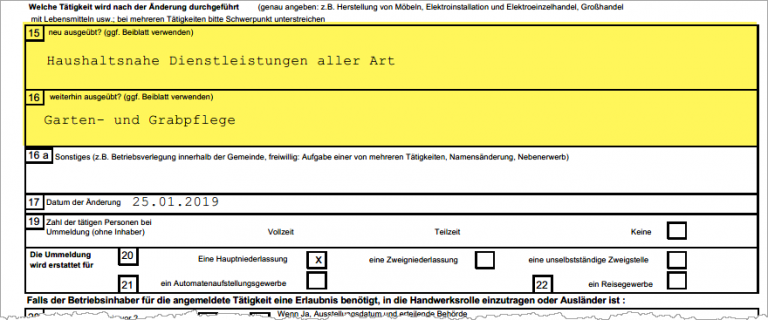 Wann Muss Ich Mein Gewerbe Ummelden? - Invoiz